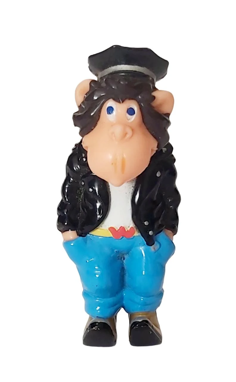 LC Waikiki Porte-clé Singe Mascotte Look Motard Biker 90s7